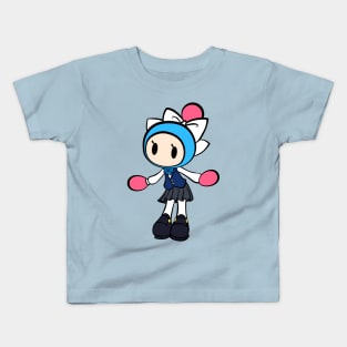 Aqua Uniform School Kids T-Shirt